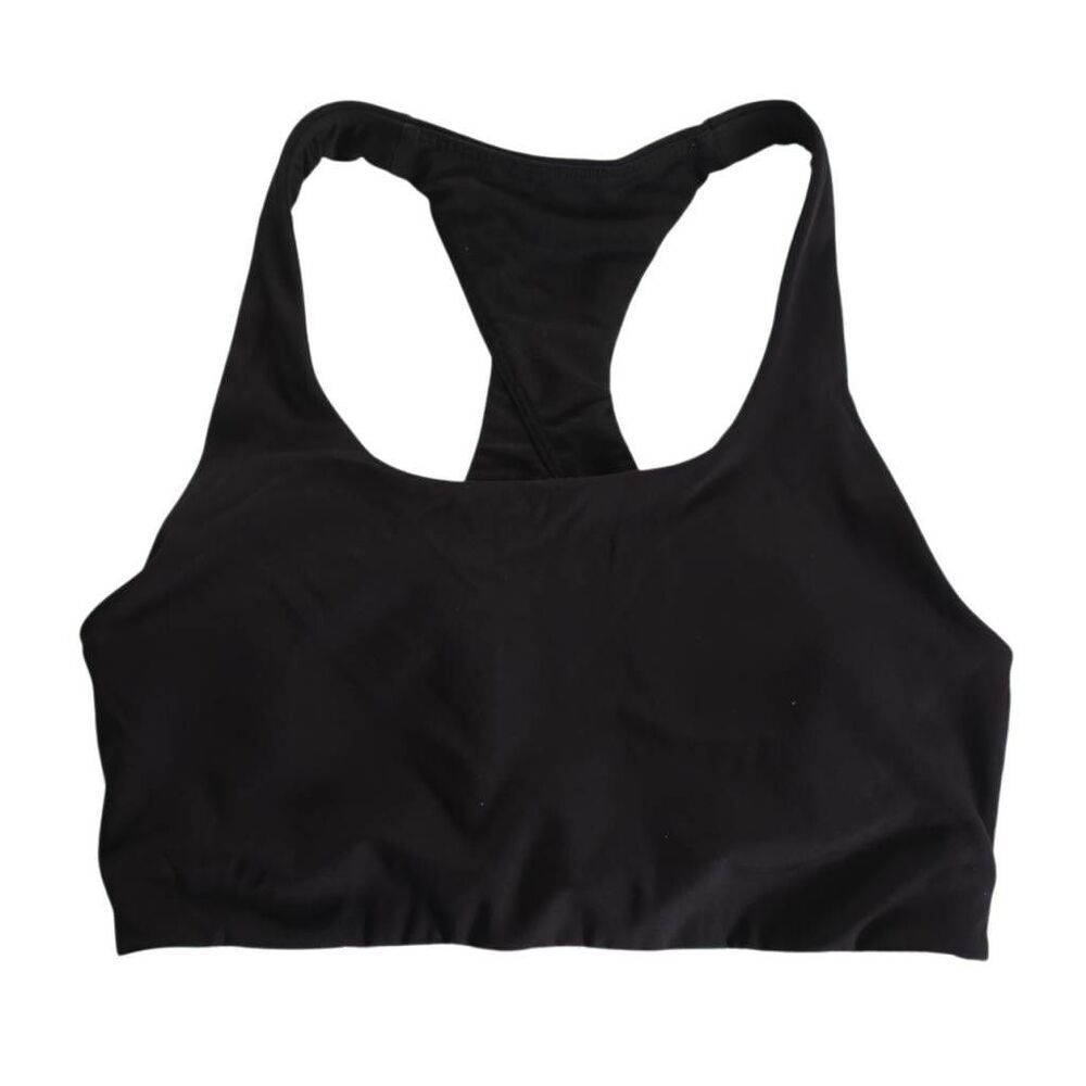 Lululemon Women's Size 4 Black Racerback Sports Bra